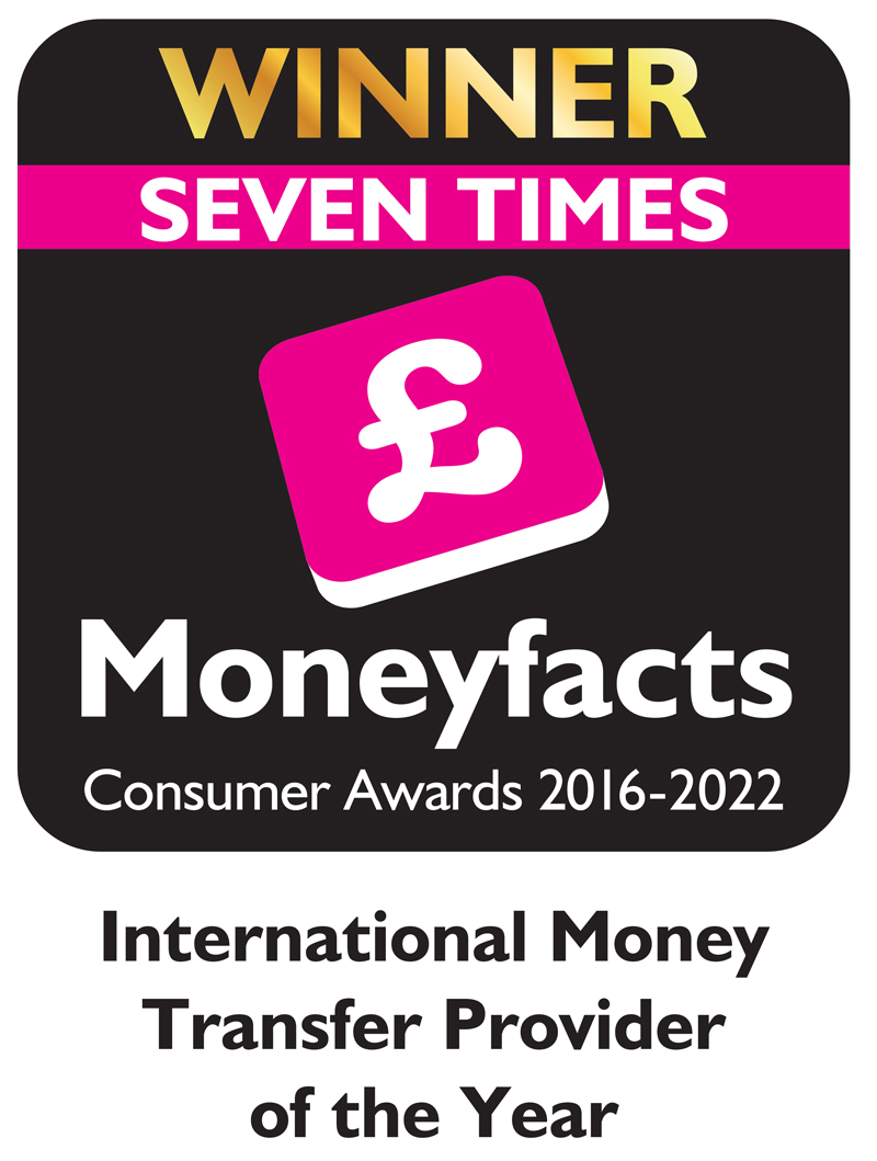 Moneyfacts International Money Transfer Provider of the Year